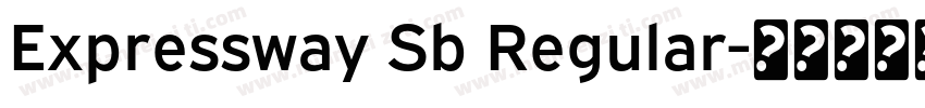 Expressway Sb Regular字体转换